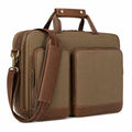 Canvas Laptoptasche 15 Zoll Braun