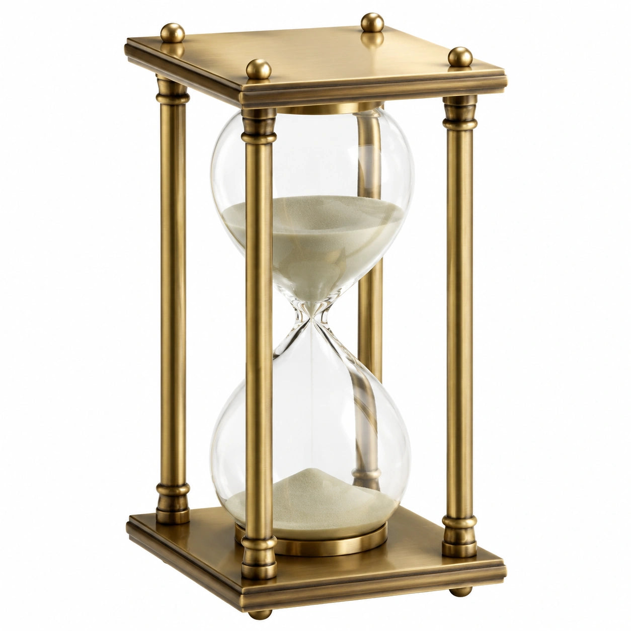 Messing Sanduhr 60 Minuten Vintage Design