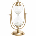 Elegante Sanduhr in Gold mit Drehbarem Rahmen